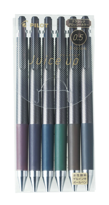 PILOT パイロット ジュースアップ 05　クラシックグロッシーカラー （極細0.5ｍｍ）　6色セット LJP120S5-6CCG