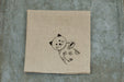 Kurashiki Design Wrap Déjeuner Brodé en Lin (hana) 10527-02