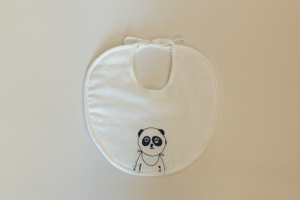 倉敷意匠 sennokoto パンダのビブ