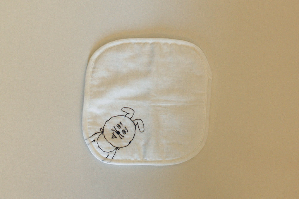 倉敷意匠 sennokoto うさぎのタオルハンカチ ミニ