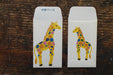 Kurashiki Design Mihani Shorin Pochibukuro (Giraffe) 5 Stück 13109-01
