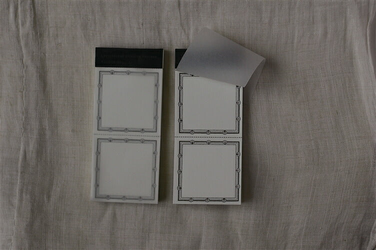 Kurashiki Design Etikettenbuch (56 x 56 mm) 100 Stück 20319-01