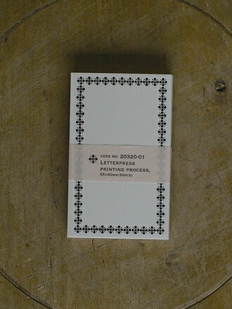 Kad Memo Reka Bentuk Kurashiki (55 x 90mm) 50pcs 20320-01