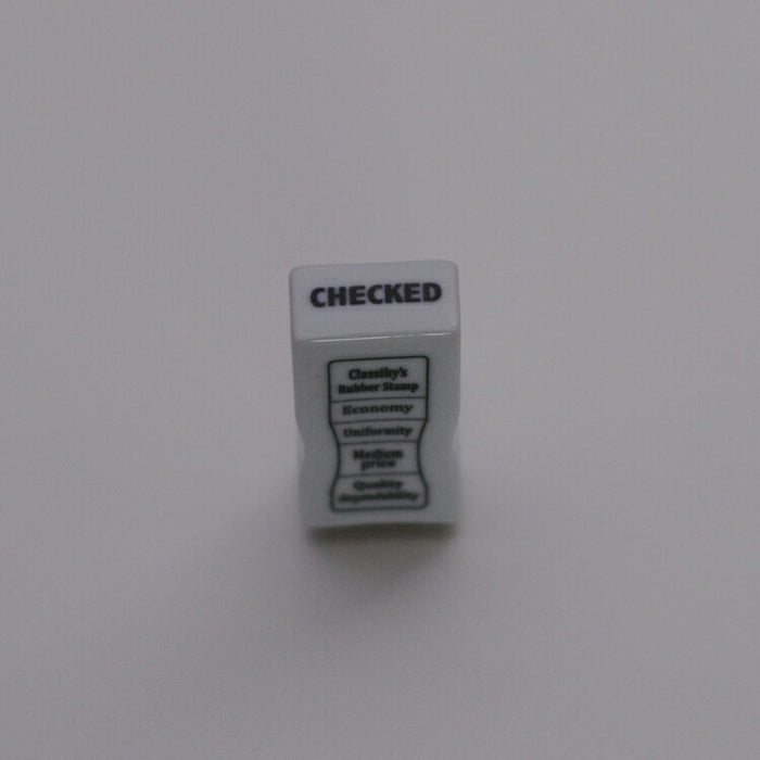 倉敷意匠 事務用 磁器スタンプ (CHECKED)  20451-04