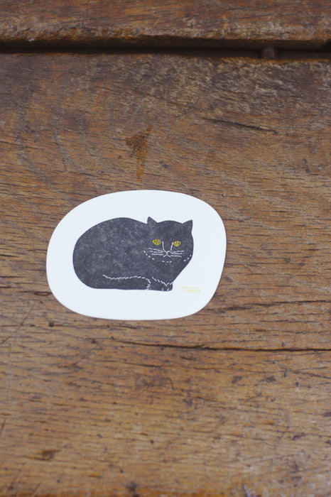 倉敷意匠 トモタケ 凸版印刷コースター5枚セット (楕円) 22101-02