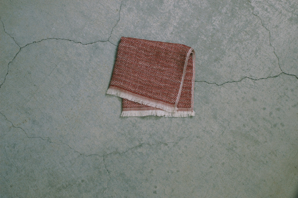 倉敷意匠 杉綾織ガーゼ ミニタオル薄手 (ブラウン) 28491-03