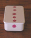 Kurashiki Design Mitsous Lunchbox (Azuki-farbiger Kreis) 30011-03
