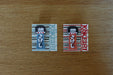 Kurashiki Design Mihoko Seki Kokeshi notas adesivas 50 peças (azul) 45375-02
