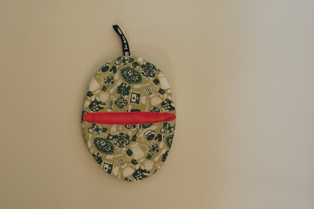 倉敷意匠 関美穂子 たまご型ミトン L （台所まわり・抹茶）