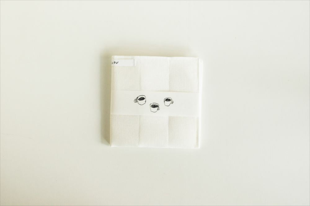 Tecido de rede mosquiteira Kurashiki Design mitsou pano de prato de 5 peças (branco)