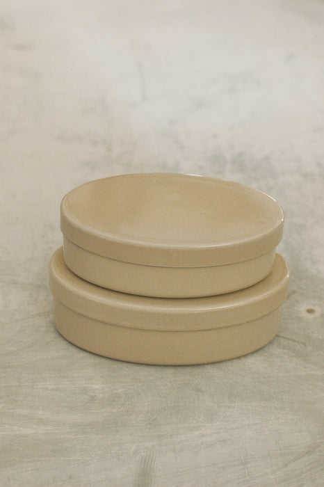 倉敷意匠 楕円のほうろうお弁当箱 S (灰白) 99101-02