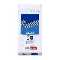 内地紋付ホワイト封筒 552 長3 高春堂 4972923552002