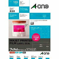 E-One Label Seal Gloss Film Transparent 12 Surface 10 Sheets 28971