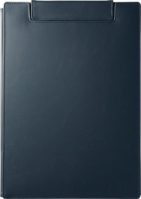 レザフェスU クリップボード カバーA4サイズ Lezafaceネイビー グレー 黒 オリーブ キャメルキングジム KING JIM UV キングジム 4971660048038