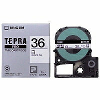 King Jim Tape Cartridge TepraPRO 36mm SS36K White