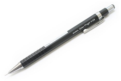 ゼブラ シャープペン カラーフライト 0.3 MAS53-BK 黒 — オフィスジャパン