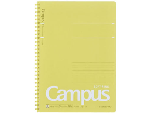 コクヨ キャンパスソフトリングノートＢ５　Ｙ ｽ-S111BT-Y