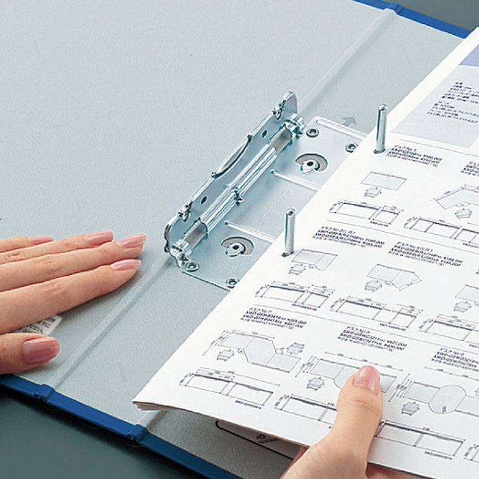 ﾌ-E847B コクヨ KファイルA5横 40mm 収容2穴青 フ-E847B コクヨ ﾌ-E847B　4901480069586