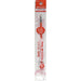 ぺんてる Pentel パック入りボールペン替芯 ハイブリッド替芯KF5 0.5mm 赤 XKF5-B