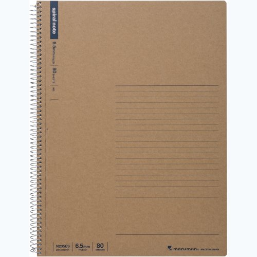 マルマン ノート スパイラルノート N235ES A4 80枚
