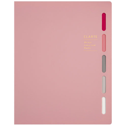 マルマン Ｂ５バインダー　クラルテ　ピンク　 F311-08