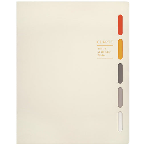 マルマン Ｂ５バインダー　クラルテ　アイボリー　 F311-14