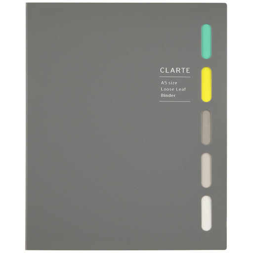 マルマン Ａ５バインダー　クラルテ　グレー　 F415-11