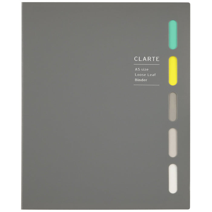 マルマン Ａ５バインダー　クラルテ　グレー　 F415-11