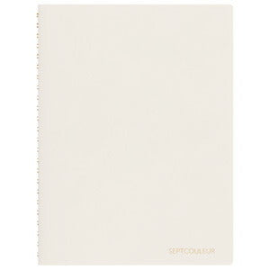 N768-06 セプトクルールノート 3mm方眼A5 N768-06 ホワイト マルマン 4979093768066（4セット）