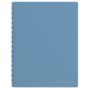 N769-02 セプトクルールノート 3mm方眼A6 N769-02 ブルー マルマン 4979093769025（4セット）