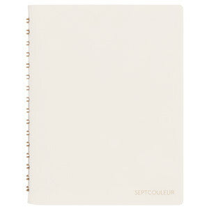 N769-06 セプトクルールノート 3mm方眼A6 N769-06 ホワイト マルマン 4979093769063（4セット）