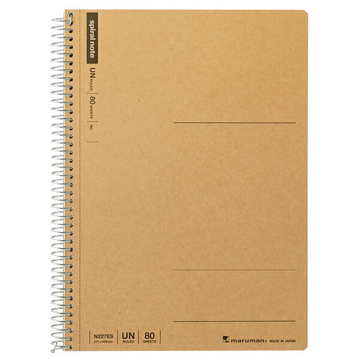 マルマン スパイラルノート A5 無地 80枚 N227ES