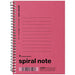 マルマン スパイラルノート 6mm横罫 A6 ピンク N670A-08