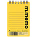 マルマン メモ エムメモ 6mm横罫 A7 イエロー N595A-04