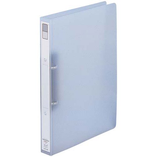 LIHIT LAB Ring File F877U1 A4 Milky White Filing Hole Punch File Ring