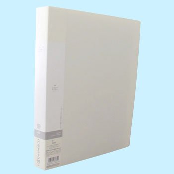 リクエスト クリヤーブック A4判タテ型（40ポケット）【白】 G3202-0