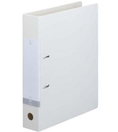 リヒトラブ D型リングファイル G2240-0 白 A4S 2穴 450枚