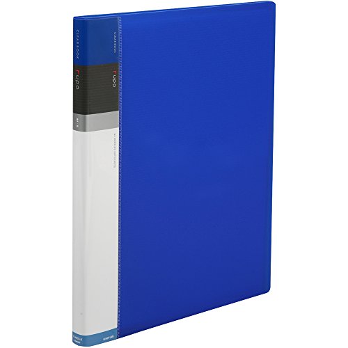 リヒトラブ クリヤーブック ポケット交換タイプ N-4603-8 A4 青