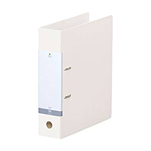 リヒトラブ D型リングファイル G2280-0 A4S 白
