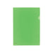 F-78-6 カラークリヤーホルダー Ａ４ 黄緑 リヒトラブ 4903419132279（5セット）