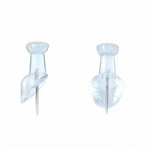 ベロス ダルマボードピン BP-2512C 透明 5個