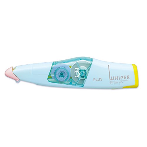 プラス 修正テープ ホワイパーPT 5mm WH-645 ペールブルー 48-756