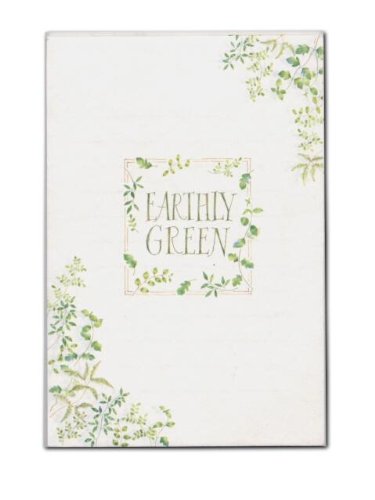 エヌビー ＥＡフラワー葉書箋グリーン ３０３１７０２