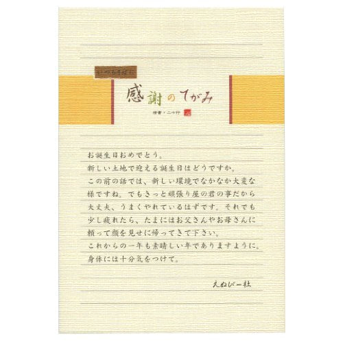 エヌビー 伝える気持ち便箋ヨコ ５３００２０２