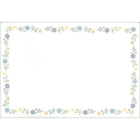 エヌビー　封筒コトバノオクリモノアオイロ 4586904 4905260712181（5セット）