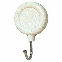 オート マグネットフック マグネットフック丸 白 OH-14Mシロ