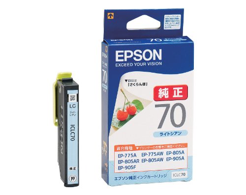 Epson Ink墨盒ICLC70光人— オフィスジャパン