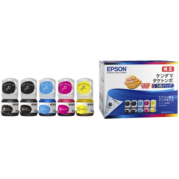 Epson Ink墨盒5顏色包Keta-5Cl Epson Keta-5Cl 4988617365483