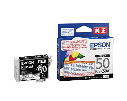 EPSON インクカートリッジ ブラック ICBK50A1 ＥＰＳＯＮ ICBK50A1