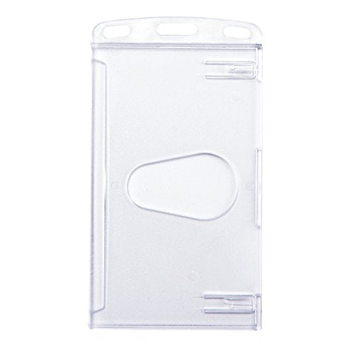 オープン工業 名札ケース ハードタイプ タテ型 10枚入